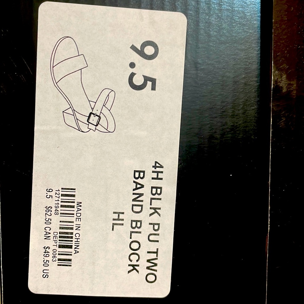 Torrid Block Heel  Sandals - New & Never Worn. In box